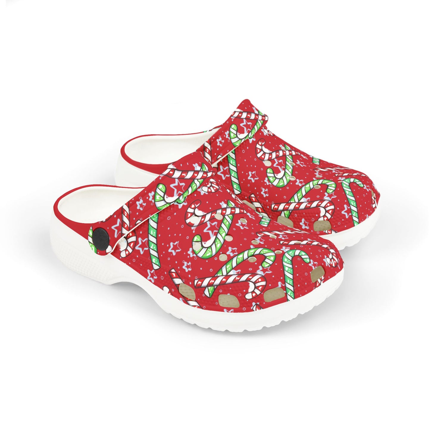 Candy Cane  Kid's Clogs